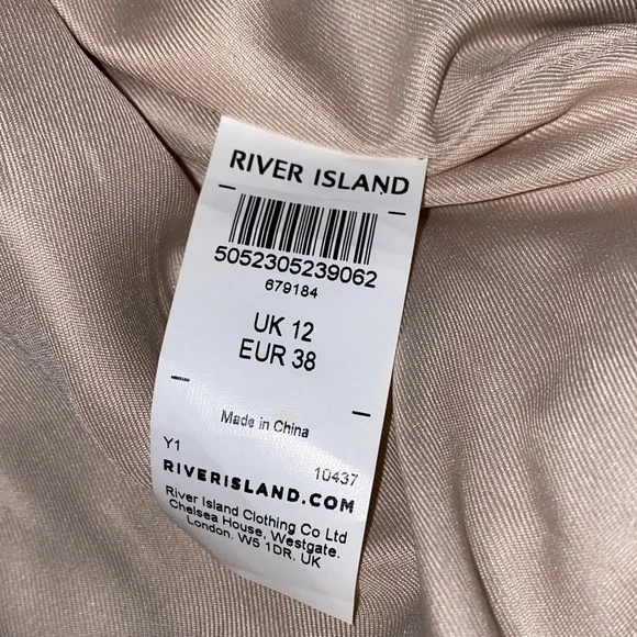 NWOT River Island Brown Fringe Moto Jacket - Picture 16 of 16